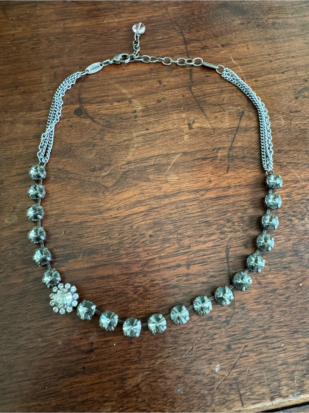 Sabika crystal necklace chains 16” - 19”